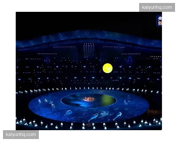 全息投影技术在开幕式环节的应用大幅拉升了主赞助商的质感